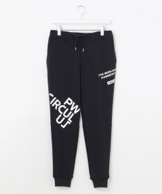 PW CIRCULUS 【MEN】【洗える/吸汗速乾/ストレッチ】ダンボール ロゴ ジャージー パンツ