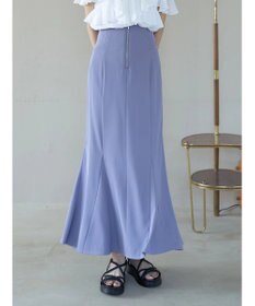 earth music&ecology バックレースサイドリブマーメイドスカート