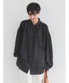 AMERICAN HOLIC ドビーストライプシャツ