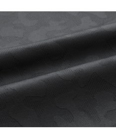 ZERO HALLIBURTON エレガントカモ柄ジャガードモックネックTシャツ ZHG-M5S8b 82957