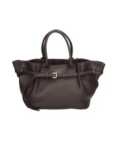 INTER-CHAUSSURES 【CHRISTIAN VILLA】レザーミディアムハンドバッグ