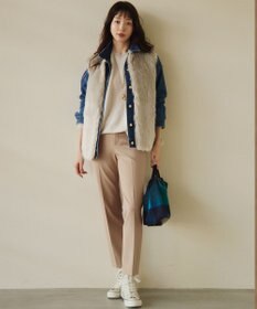 23区 カシミヤ チェック マフラー