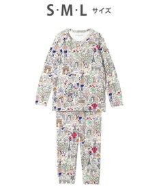 tsumori chisato SLEEP ツモリチサト パジャマ 長袖 長ズボン 綿混(本体) レディース UDX582 /ワコール