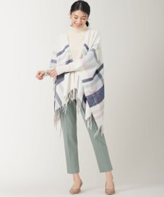 ANY SIS チェック ポンチョ