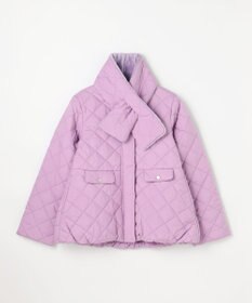 組曲 KIDS 【150-170㎝】マフラー付き中綿キルト アウター