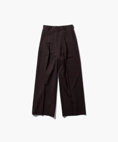 ATON WOOL GABARDINE | ワイドパンツ