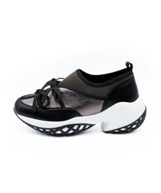 APOM ウォーターレジストプラットフォームリボンスニーカー