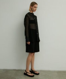 BEIGE， MATHIEU / バンドカラーシャツ