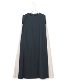 ICB 【接触冷感・UVカット・洗える】RENUソフトタイプライター バイカラーワンピース