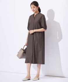J.PRESS LADIES L 【洗える】ソフトシャンブレー ワンピース