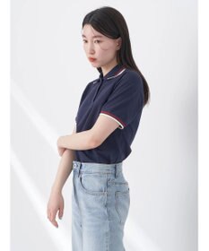 earth music&ecology ハートロゴ刺繍ポロ