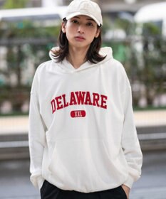 WEGO 【ユニセックス着用ITEM/SMLサイズ展開】グラフィックロゴプルパーカー