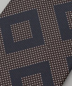 GOTAIRIKU GOTAIRIKU別注【MANTERO SETA/マンテロ・セタ】ネクタイ_スクエア柄