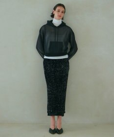 NAVE 【Nave・洗える】シアーニット パーカー