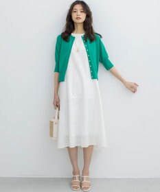 組曲 【WEB限定・新色追加】エンブロイダリーレースノースリーブ ワンピース