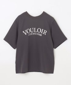 ANY 【WEB限定/UVカット/吸水速乾/接触冷感】ジョーゼットロゴ半袖Tシャツ