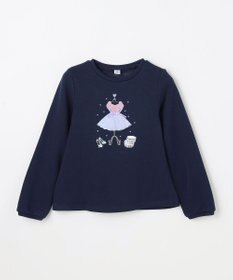 ANY KIDS ドレスモチーフ 裏シャギー トレーナー