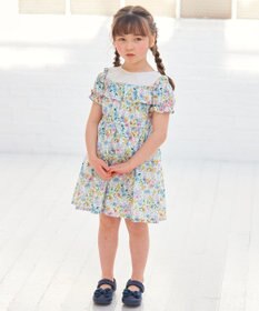 ANY KIDS オンオフショルダー ガーリー ワンピース