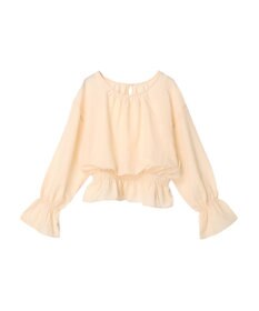 earth music&ecology シャーリングシアーブラウス