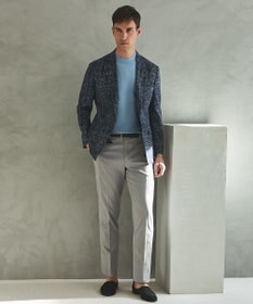 GOTAIRIKU 綿とポリのいいとこどり【洗濯機可】テーラード DRESS BIZ ニットTシャツ