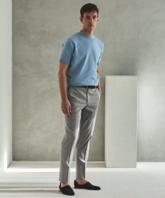 GOTAIRIKU 綿とポリのいいとこどり【洗濯機可】テーラード DRESS BIZ ニットTシャツ