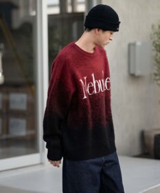 WEGO 【ユニセックス着用ITEM/MLサイズ展開】ファジーグラデーションプルオーバー