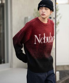 WEGO 【ユニセックス着用ITEM/MLサイズ展開】ファジーグラデーションプルオーバー