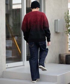 WEGO 【ユニセックス着用ITEM/MLサイズ展開】ファジーグラデーションプルオーバー