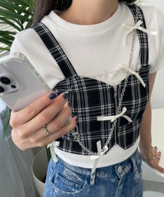 WEGO リボンチェーンストラップ