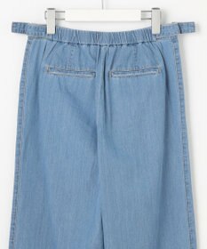J.PRESS LADIES 【洗える】5ozバージラコンパクト デニム セミワイドパンツ