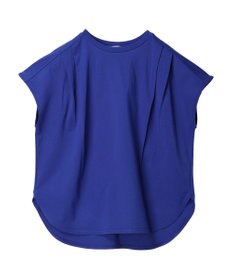 AMERICAN HOLIC 接触冷感フレンチスリーブタックポンチプルオーバー