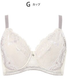 Wing ブラジャー Wing Lesiage バストを小さく見せる 脇すっきり フルカップブラ 【6000シリーズ】 小さく見せるブラ PB6001 ウイング／ワコール