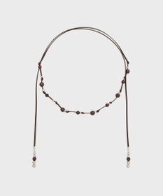 GRACE CONTINENTAL ビーズレザーチョーカー