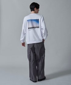 WEGO 【２点セット】アクセ付きフォトグラフィックプルオーバー