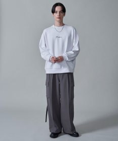 WEGO 【２点セット】アクセ付きフォトグラフィックプルオーバー