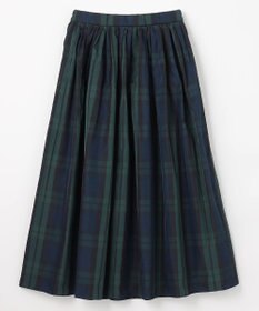 ANY 【ウエストゴム】ビックチェックタフタスカート