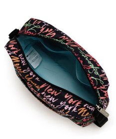 LeSportsac DANIELLA CROSSBODY/NYCスクリプトブラック
