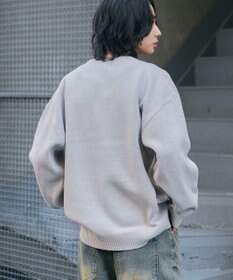 WEGO 【ユニセックス着用ITEM/MLサイズ展開】別注NEW　JACKジャガードニットプルオーバー