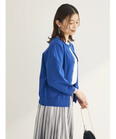 Green Parks 前後２ＷＡＹ　７分袖ハイゲージカーディガン