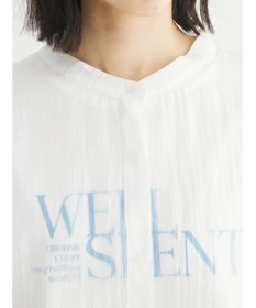 Green Parks ・ＥＬＥＮＣＡＲＥ　ＤＵＥ　シアーバックリボンチュニック