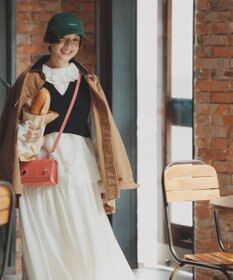 #Newans 【前後着用可能】【高山都さんコラボ】ビッグカラー２WAYブラウス