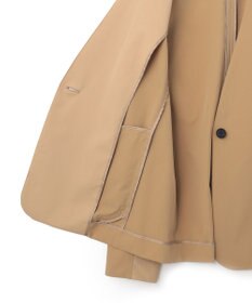 ICB 【接触冷感・UVカット・撥水・洗える】 プルーフ4WAYタフタ ノーカラージャケット