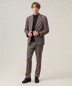 J.PRESS MEN 【セットアップ対応 / ストレッチ】SOFAニット ハイグレードジャージー スラックス