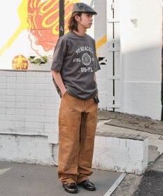 WEGO 【ユニセックス着用ITEM/SMLサイズ展開】ヴィンテージライクグラフィックT（SS）