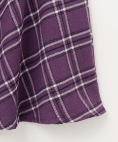ANY KIDS チェック柄 ジャンパースカート
