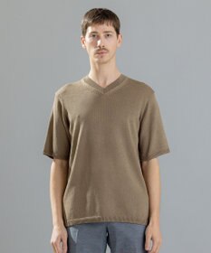 JOSEPH HOMME ラッスルギマ　Vネック半袖ニットＶＮ