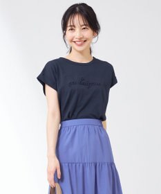 ANY SIS エンボスロゴ Tシャツ