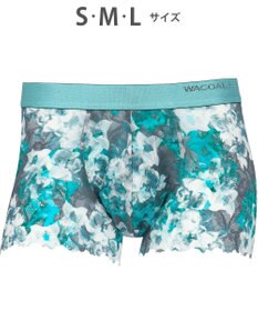 WACOAL MEN WACOAL MEN 【レースボクサー】 ボクサーパンツ フロント快適グラマラス 通気性 スカラ始末(裾部分) 前閉じ レース 下着 メンズ WT3826 /ワコールメン