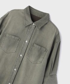 GRACE CONTINENTAL ツイルハーフスリーブシャツ