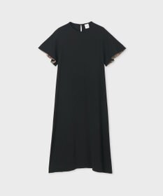 Paul Smith バックサテン ジョーゼット ワンピース